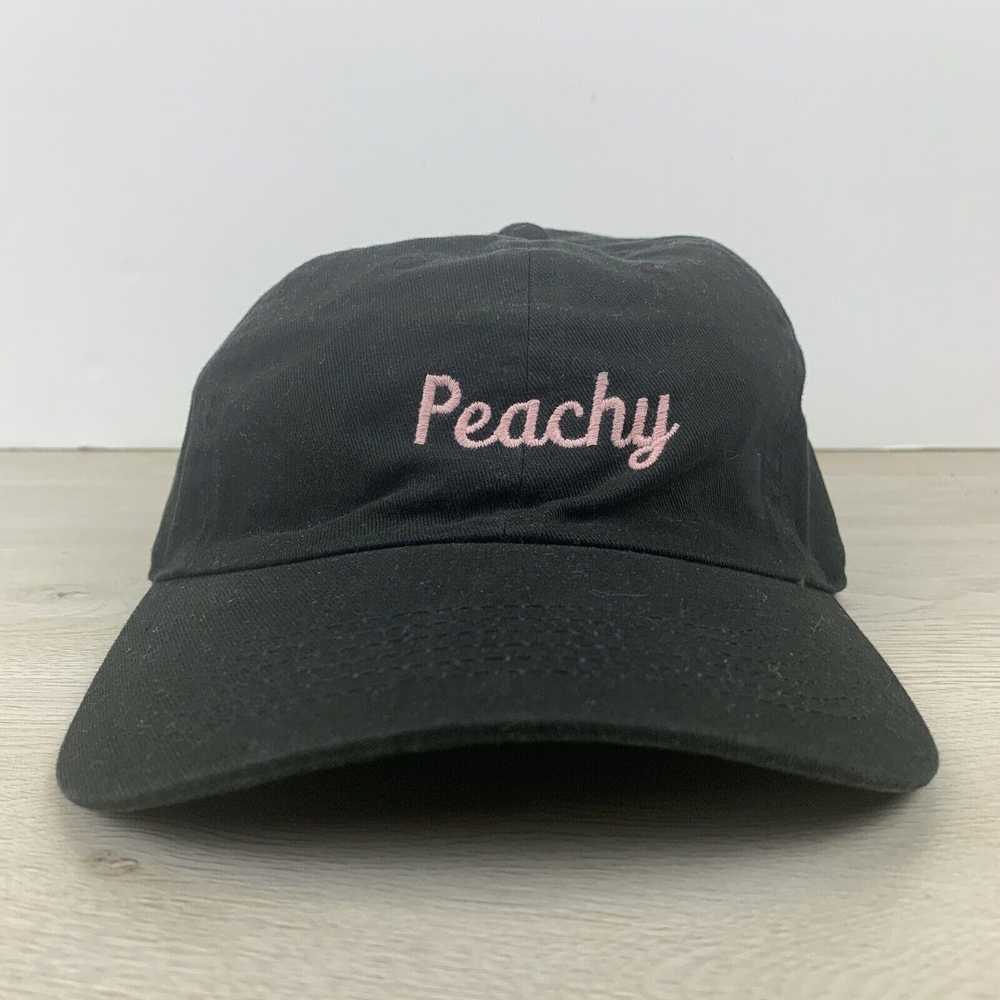 Other Peachy Black Hat Adjustable Adult Black OSF… - image 3