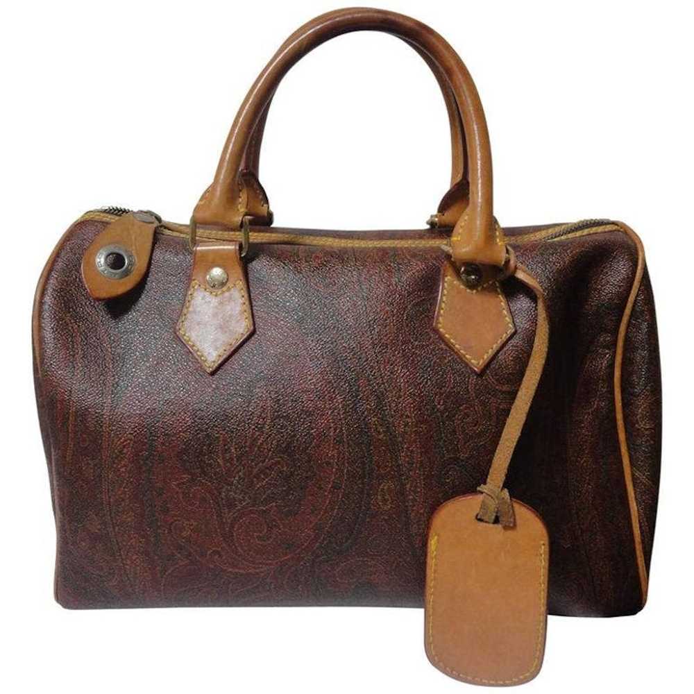 Vintage Vintage ETRO iconic paisley pattern purse… - image 1