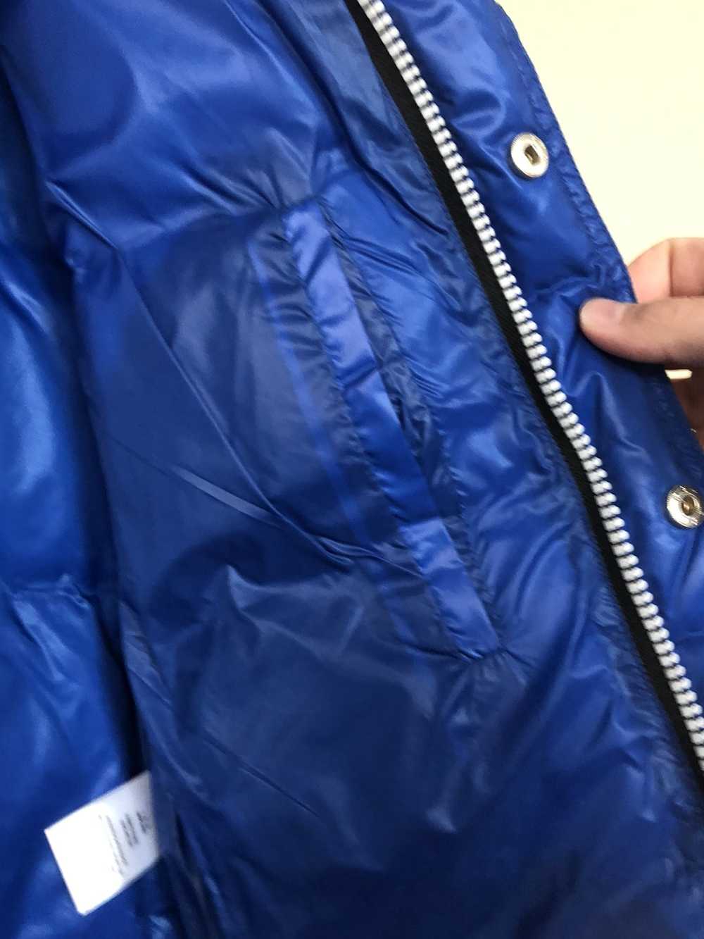 Iro Blue and white puffer jacket small - image 7