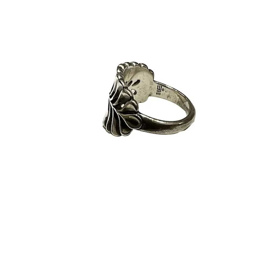 Retired James Avery Mimosa Leaf Ring - image 2