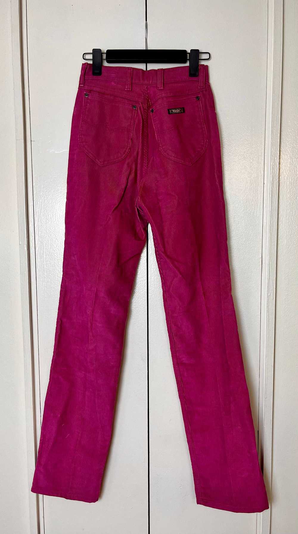 Vintage Late 1970's/Early 1980's "Wrangler" Pink … - image 2