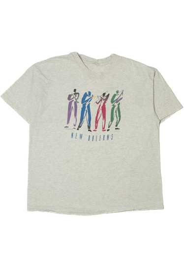 Vintage 1992 "New Orleans" Jazz Quartet T-Shirt