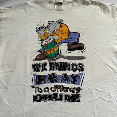 Vintage 1990s Rhinoceros t shirt XL - image 1