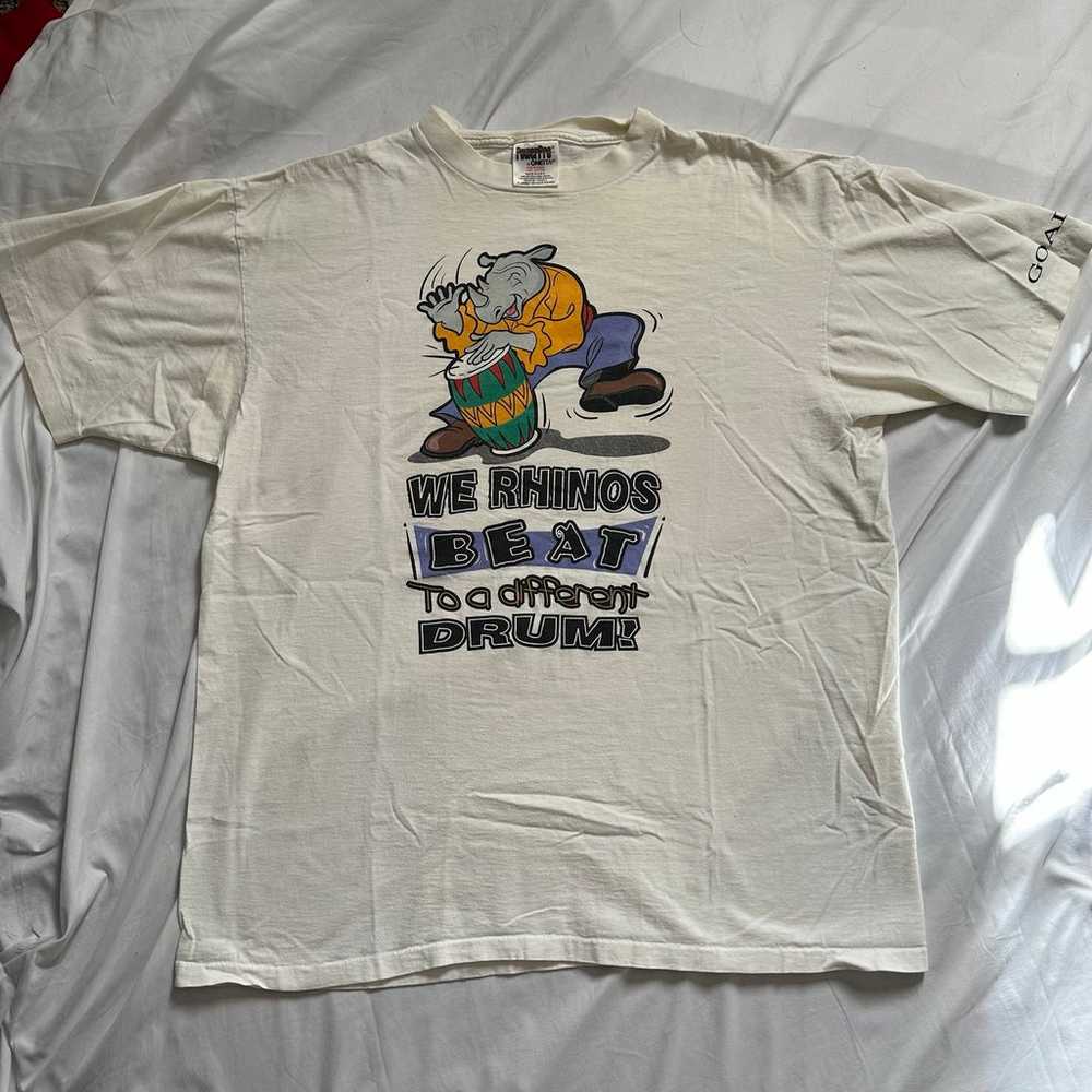Vintage 1990s Rhinoceros t shirt XL - image 2