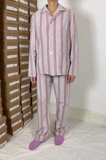 Vintage Pyjama Set - Pink/Grey