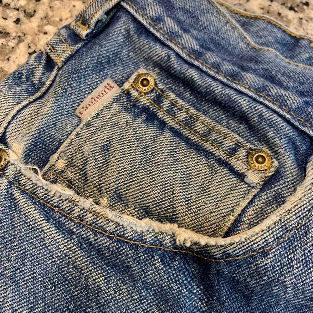 Vintage Carhartt Jeans Men's Loose Fit Cotton Den… - image 6