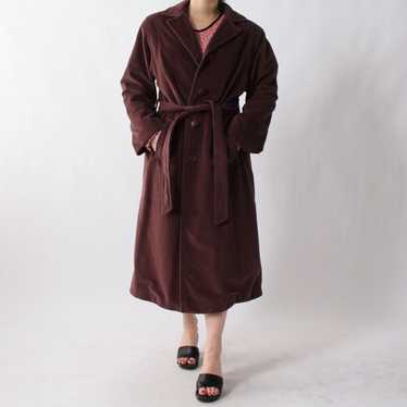 Vintage Soft Chestnut Belted Coat