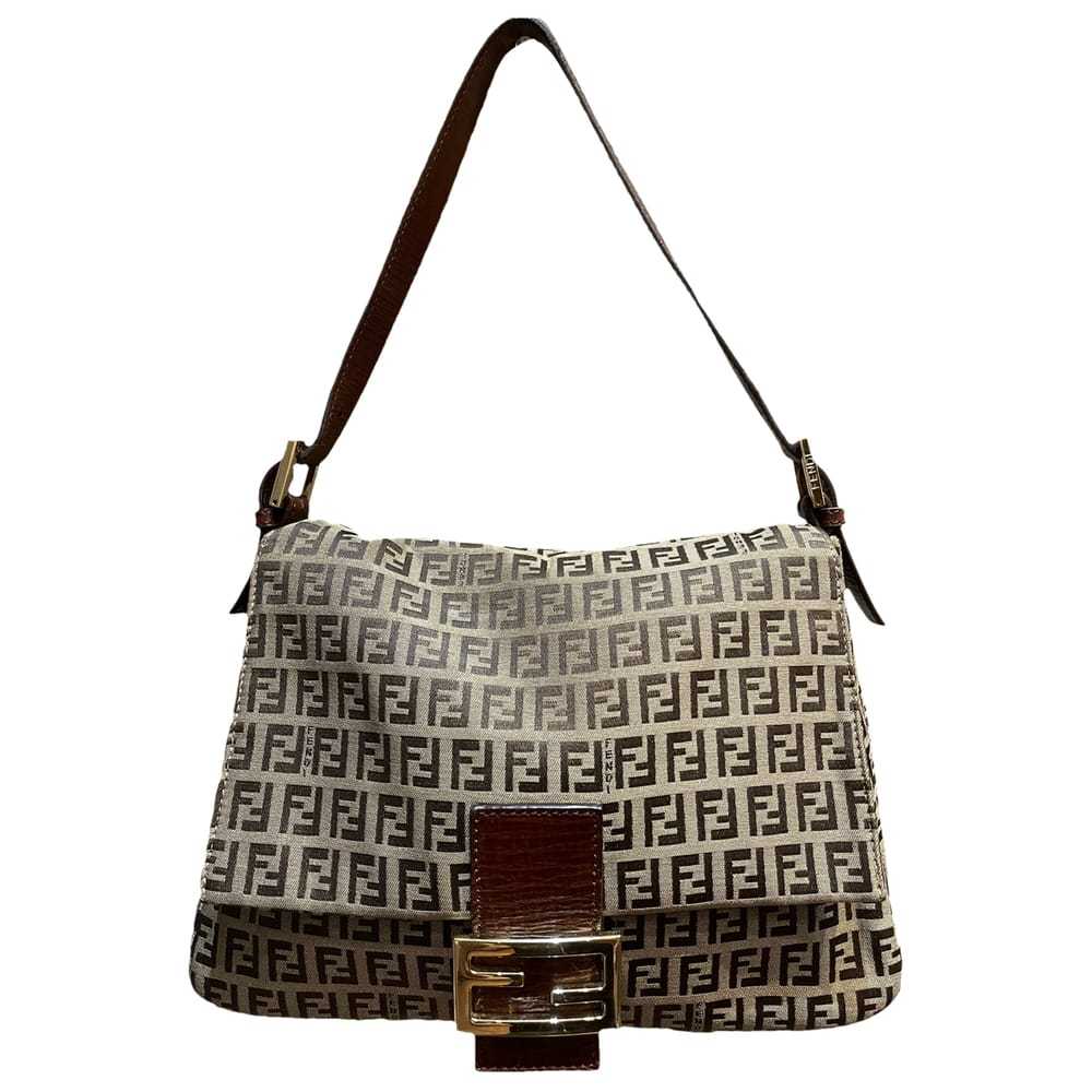 Fendi Mamma Baguette cloth handbag - image 1