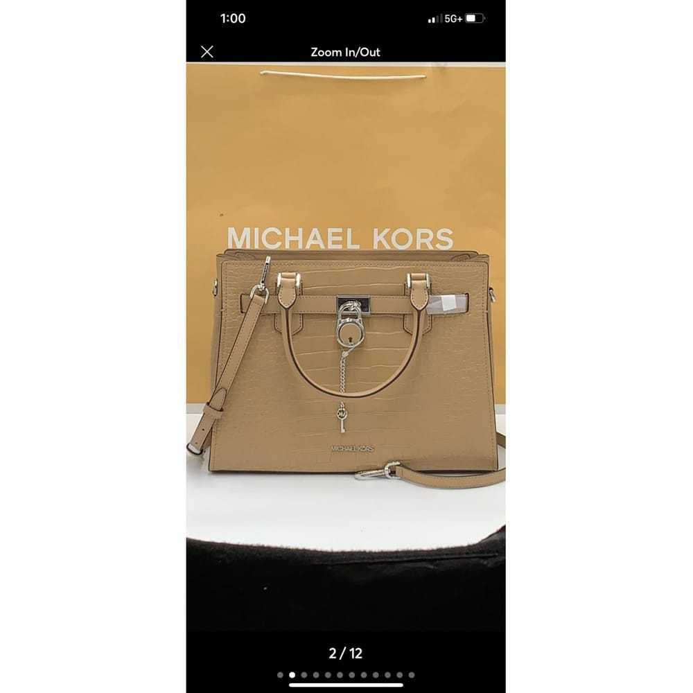 Michael Kors Hamilton leather satchel - image 2