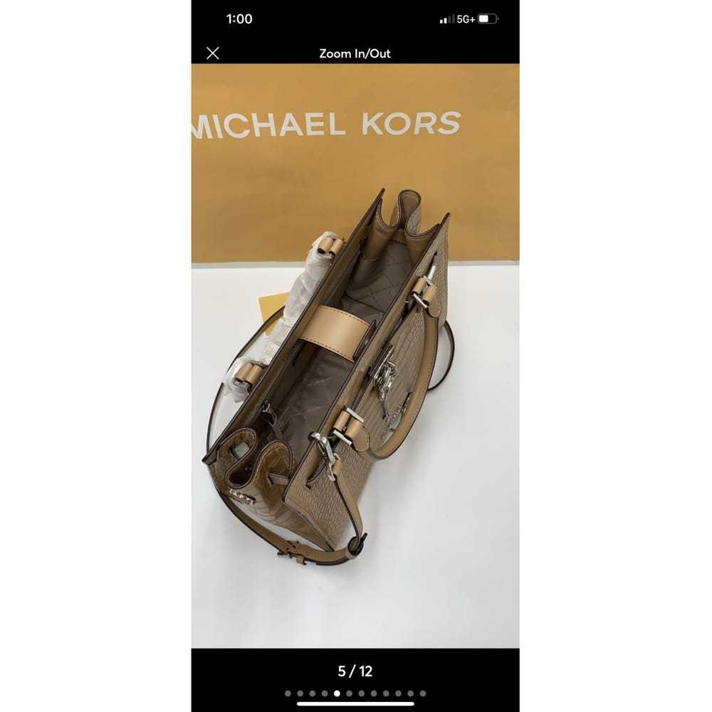 Michael Kors Hamilton leather satchel - image 4