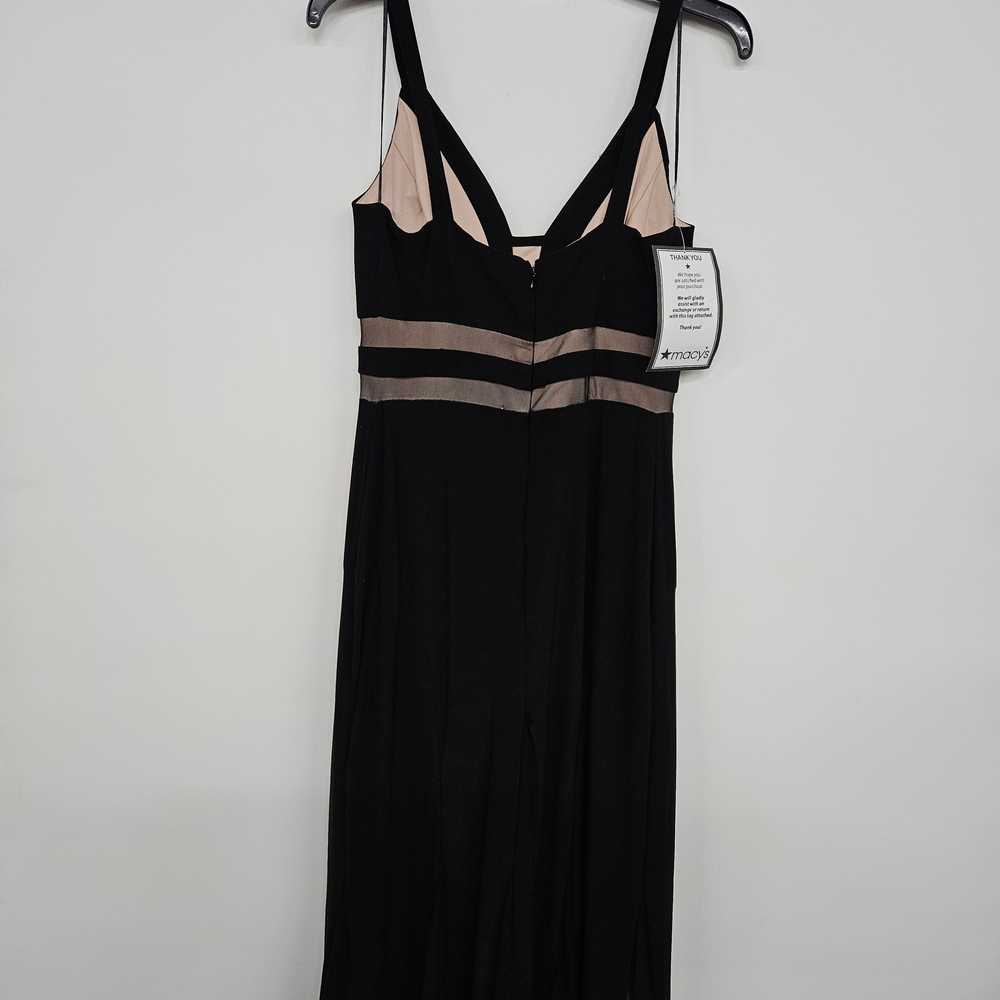 Black Sheath Long Formal Evening Sleeveless Dress - image 2