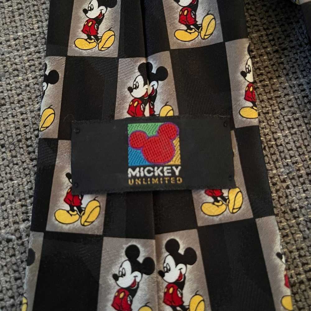 Vintage Disney Mickey Unlimited Mickey Mouse Tie - image 2