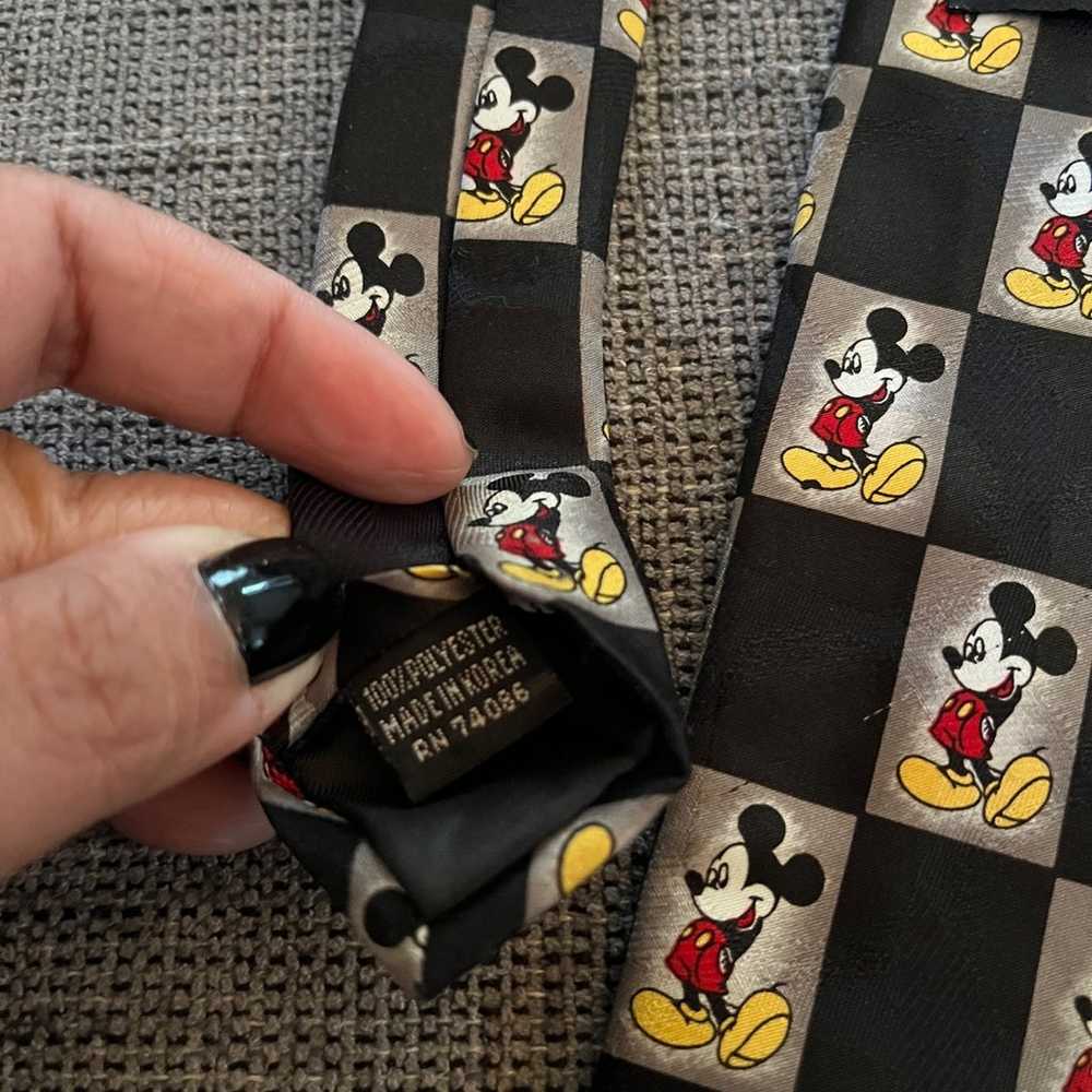Vintage Disney Mickey Unlimited Mickey Mouse Tie - image 3