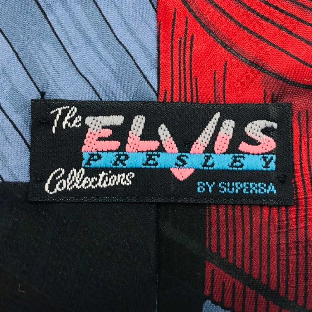 NWT Superba Vtg Elvis Presley Collection Silk Nec… - image 5