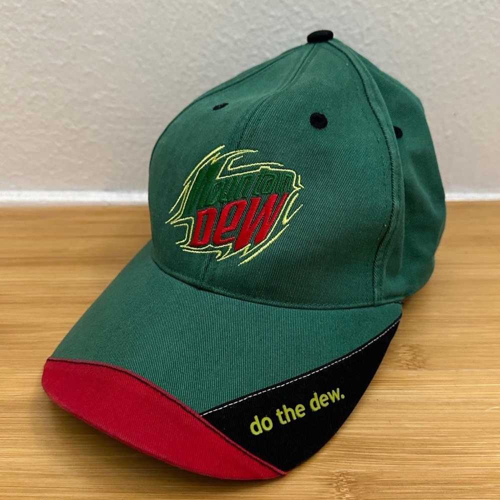 Vintage Mountain Dew Baseball Hat Cap Adjustable … - image 1