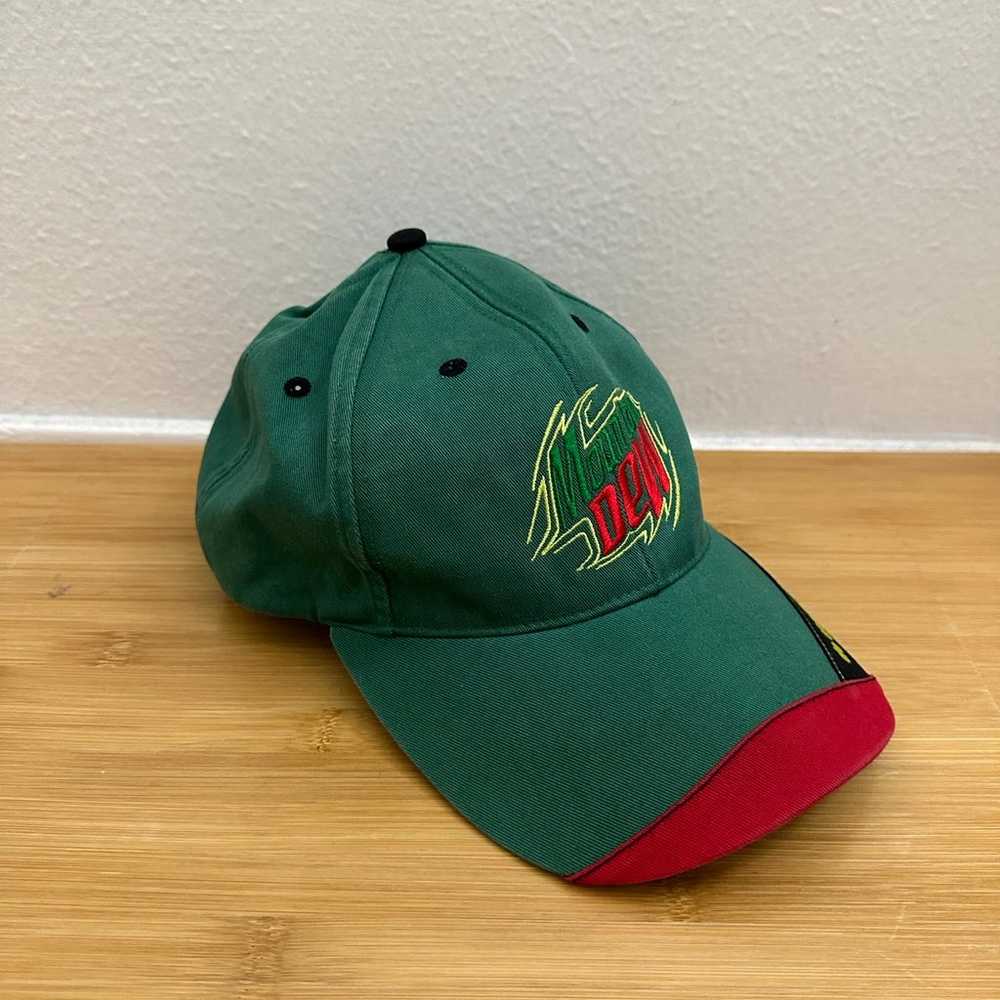 Vintage Mountain Dew Baseball Hat Cap Adjustable … - image 2