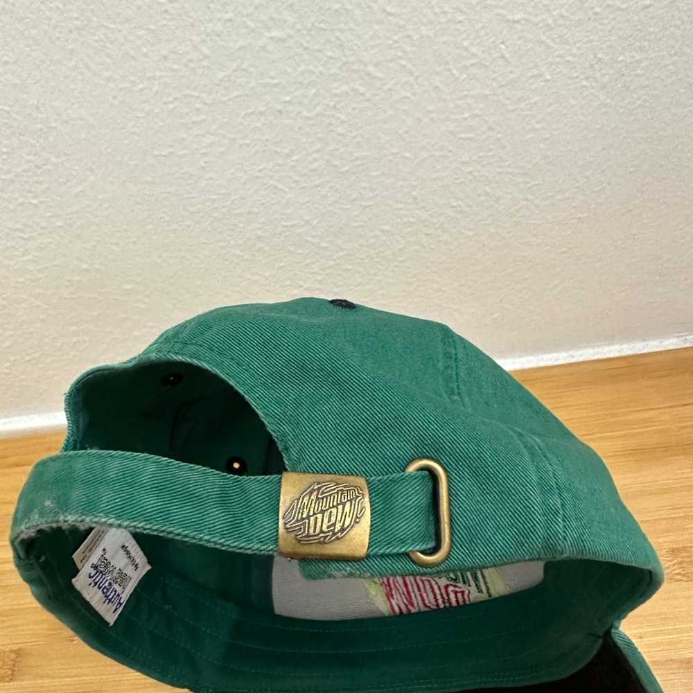 Vintage Mountain Dew Baseball Hat Cap Adjustable … - image 4