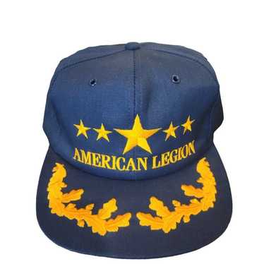Vintage American Legion Hat K Products Snapback 5… - image 1