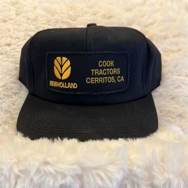 Vintage New Holloand tractor trucker hat - image 1