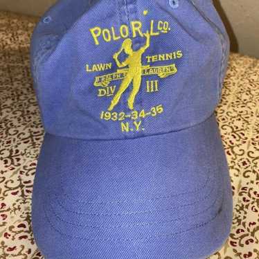 Vtg 90s Polo Ralph Lauren Sportsman Lawn Tennis E… - image 1