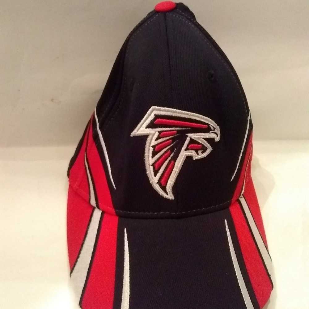 Atlanta Falcons NFL Reebok Strap Hat - Red / Blac… - image 1