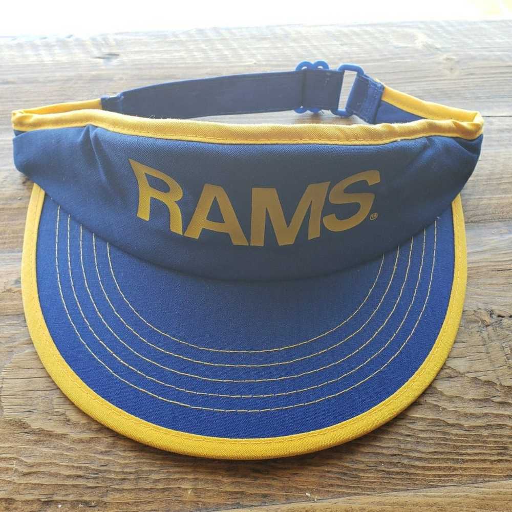 Vintage Rare LA Rams NFL Visor Sports Specialties… - image 1