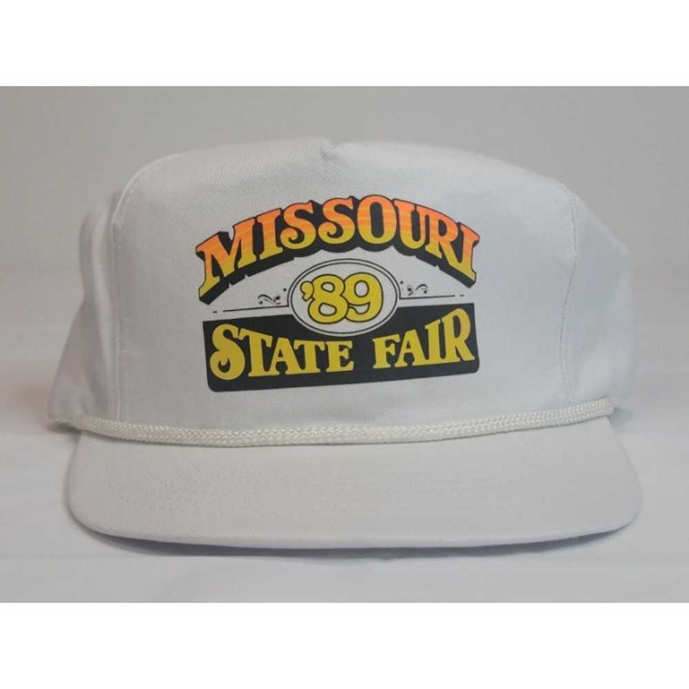 Vintage Rare Missouri State Fair Snapback Trucker… - image 1