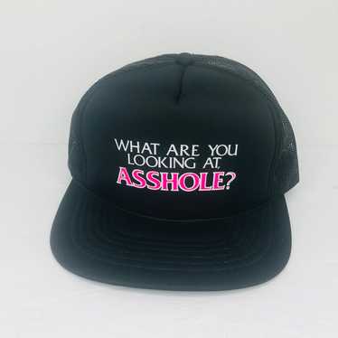 Vintage SnapBack Trucker Hat “What Are You Lookin… - image 1
