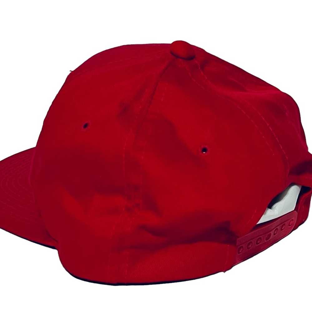 Vintage “Team Winston” YoungAn Hat - Red/White Sn… - image 3