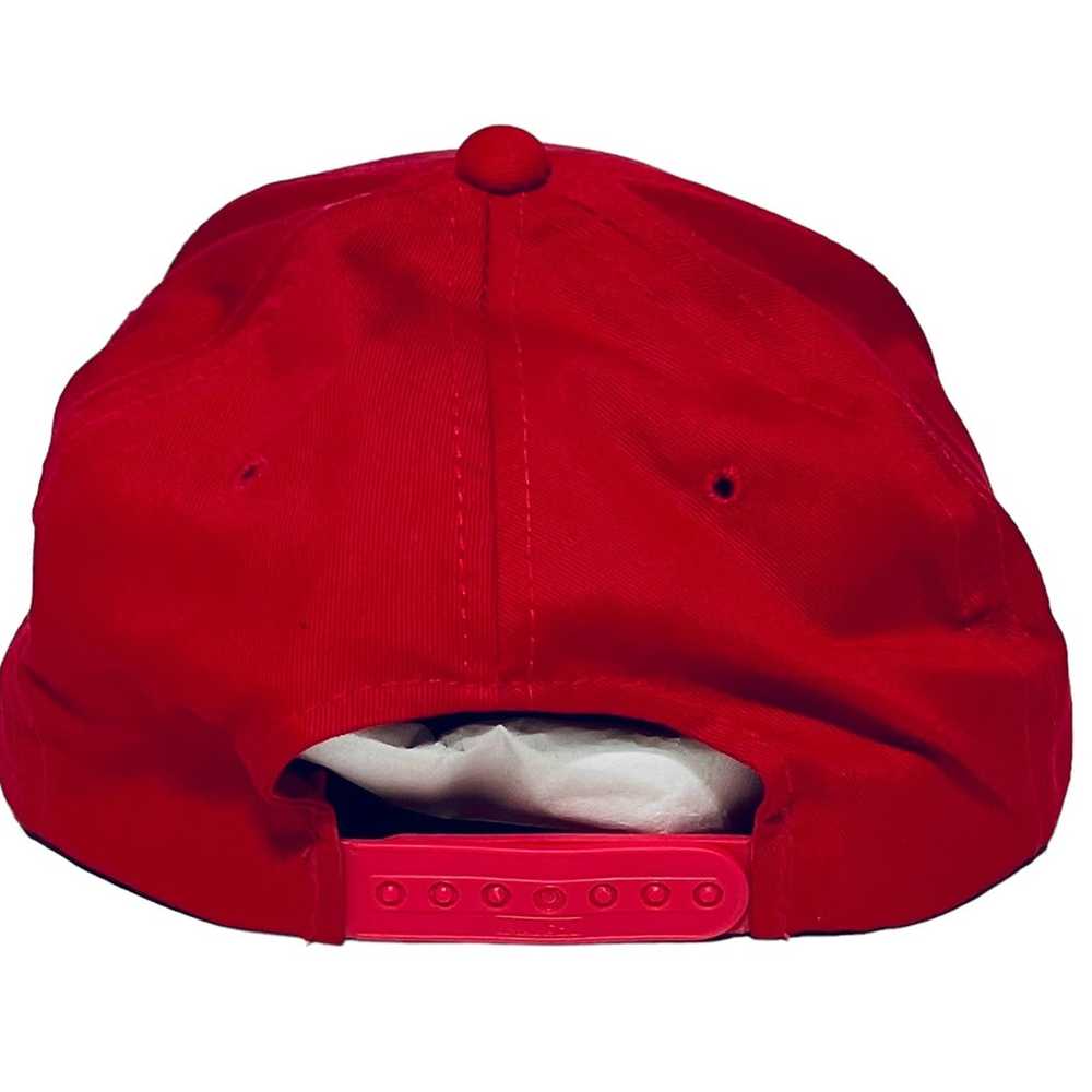 Vintage “Team Winston” YoungAn Hat - Red/White Sn… - image 4