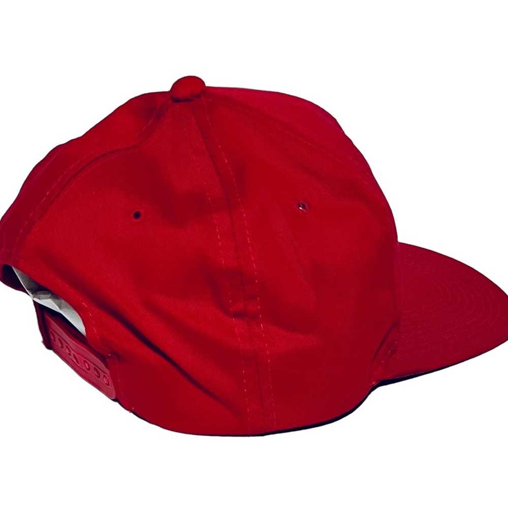 Vintage “Team Winston” YoungAn Hat - Red/White Sn… - image 5