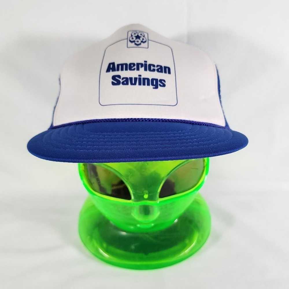 Vintage American Savings Hat - image 2