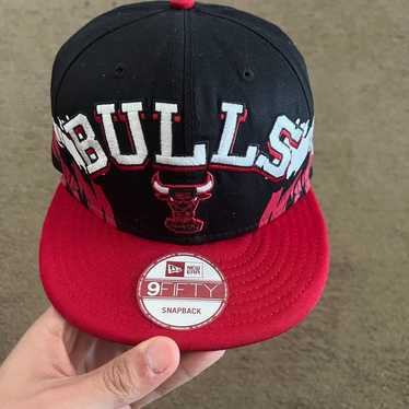 Vintage Chicago Bulls New Era Hat Hardwood Classic - image 1