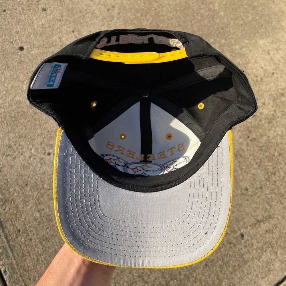 Vintage Pittsburgh Steelers NFL Team Snapback Hat… - image 5