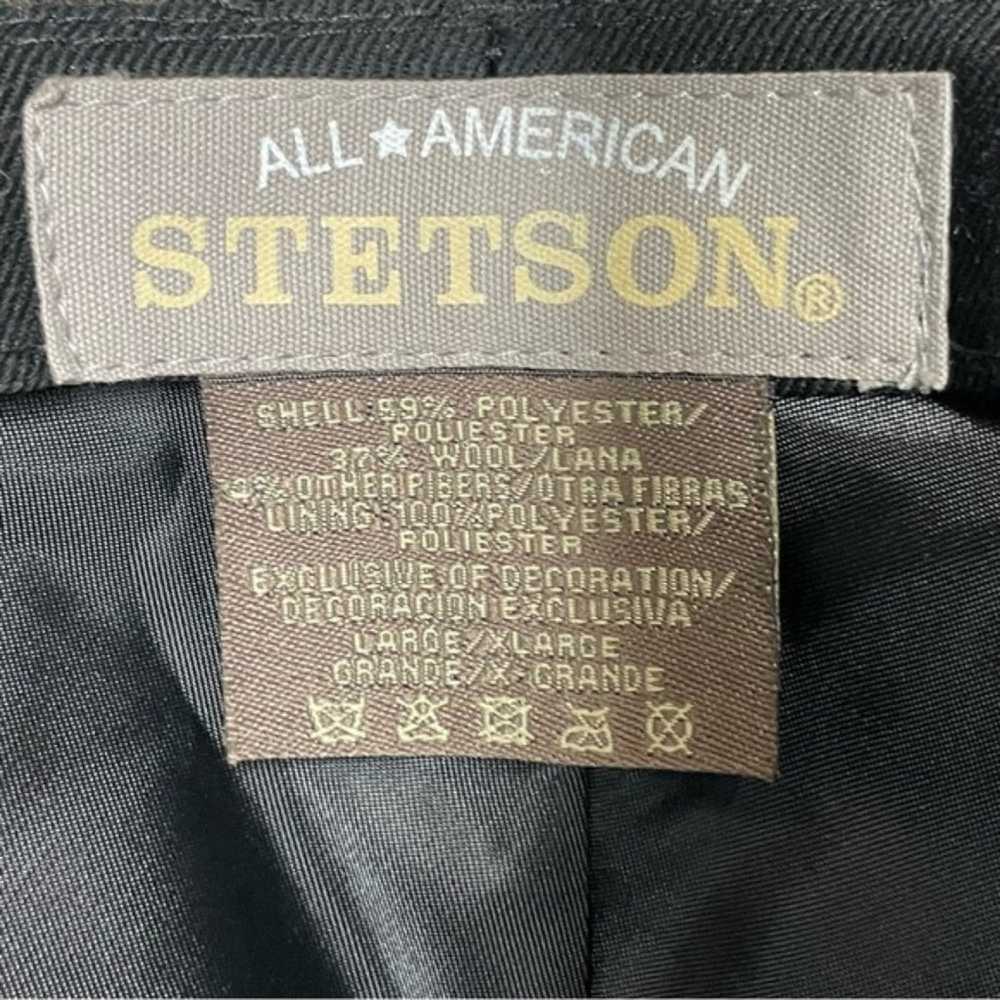 Men's Stetson Fedora 7 ½ Brown tan Wool Blend - image 6