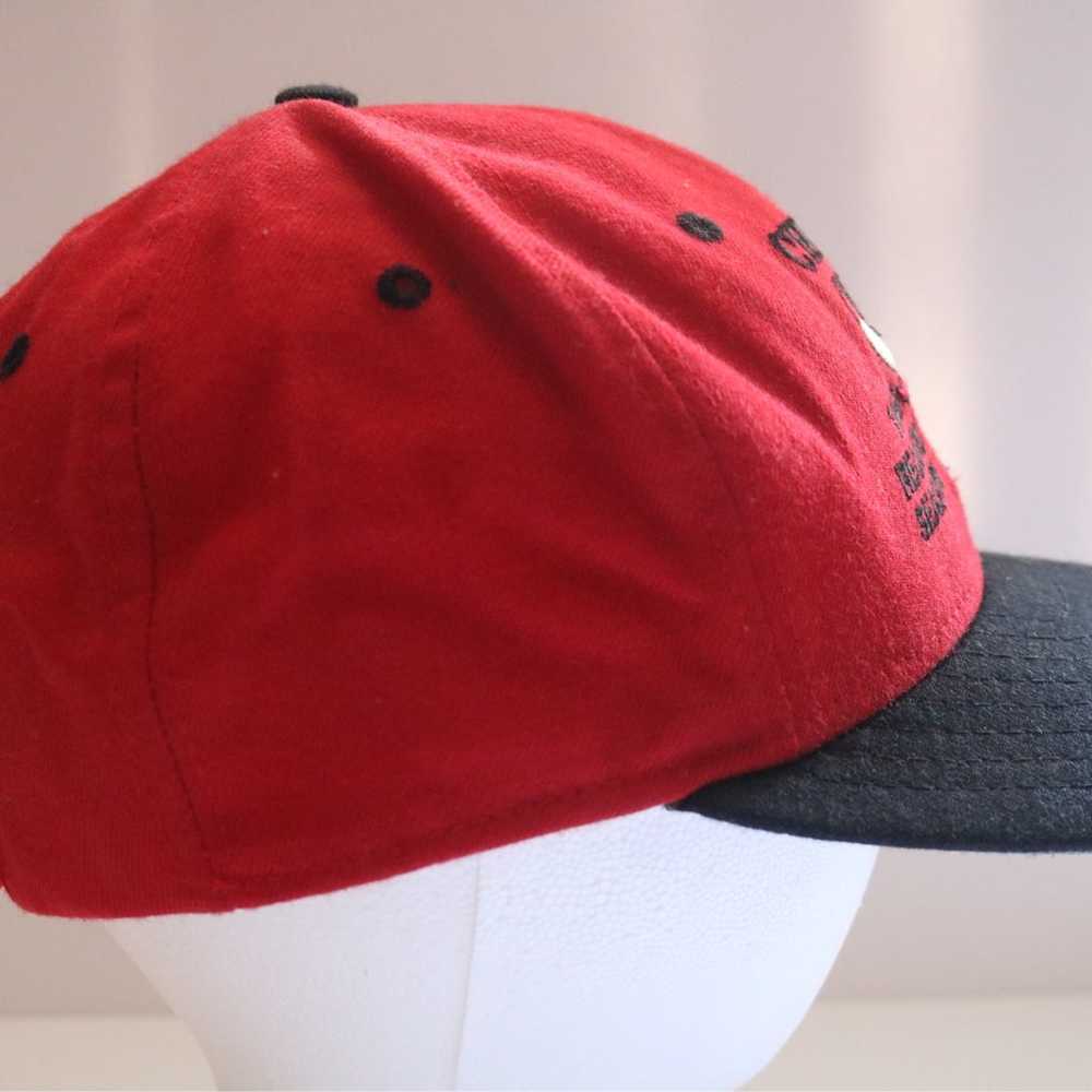 Rare Vintage 90’s Chicago Bulls Snapback Hat by N… - image 3