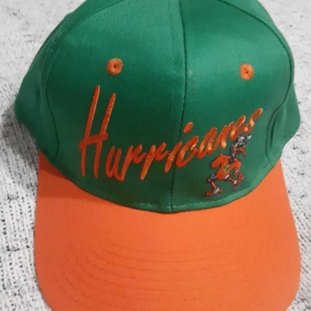 Miami Hurricanes Adjustable Snapback Hat Cap Dead… - image 2