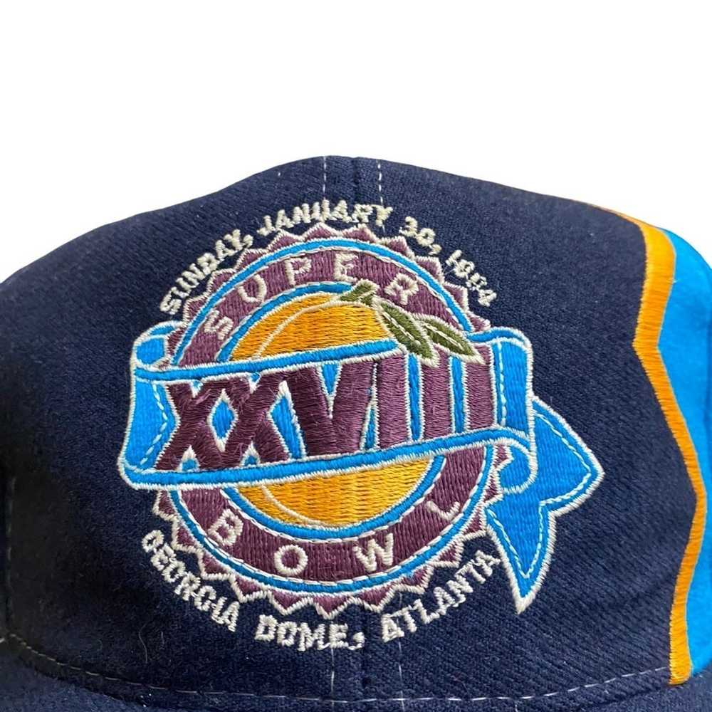 Vintage Super Bowl Snapback Hat - image 4