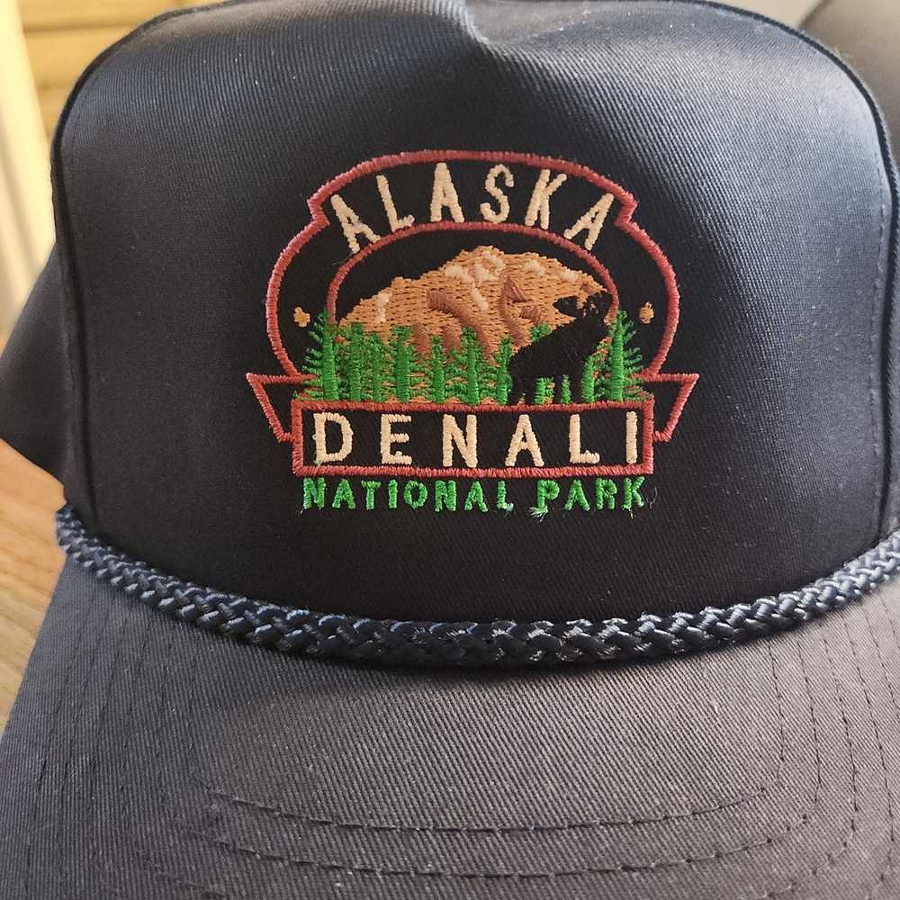 Vintage Denali National Park Rope Hat - image 6