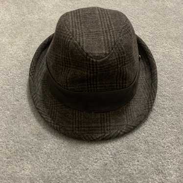 Stetson Wool Fedora Hat Leather Banded - image 1