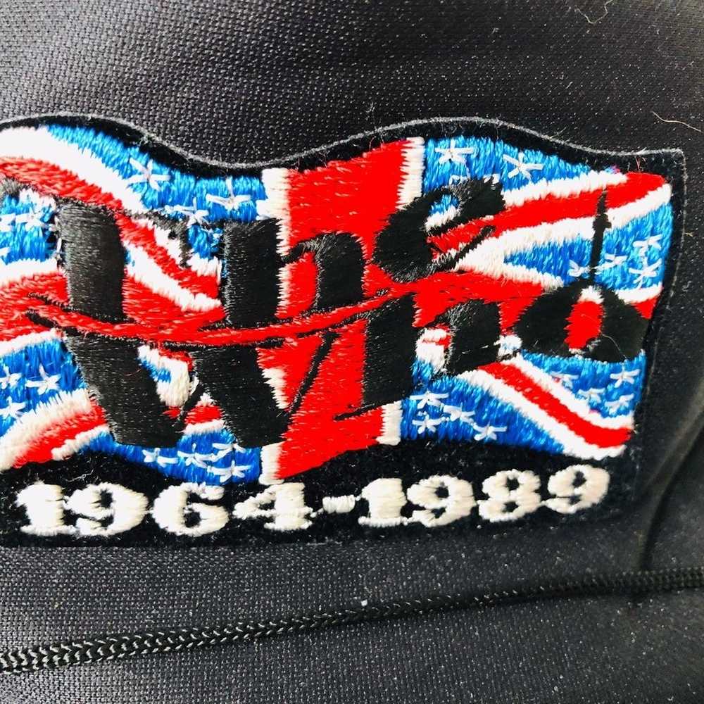 The Who 1964-1989 Concert Hat with Pin - image 2