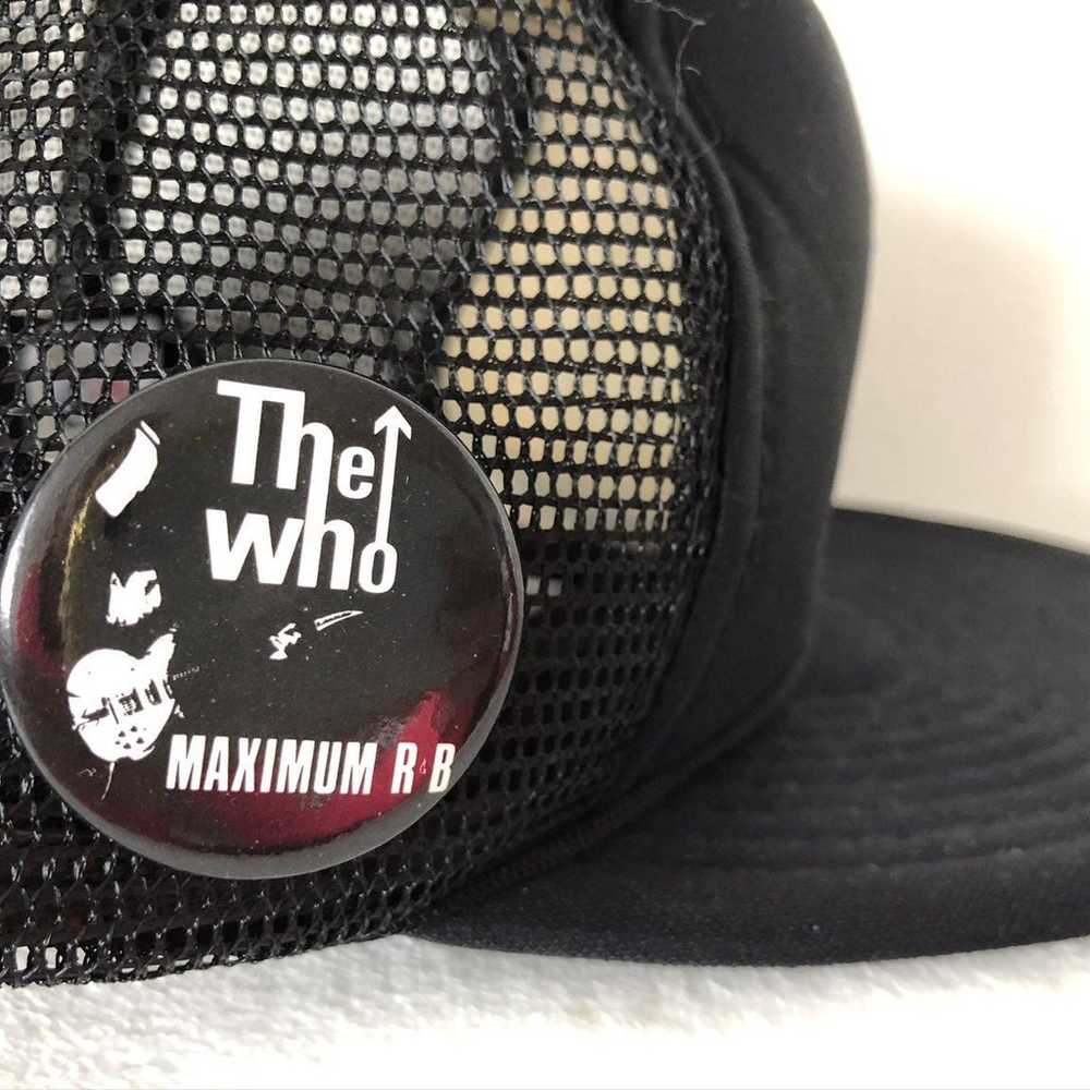 The Who 1964-1989 Concert Hat with Pin - image 4