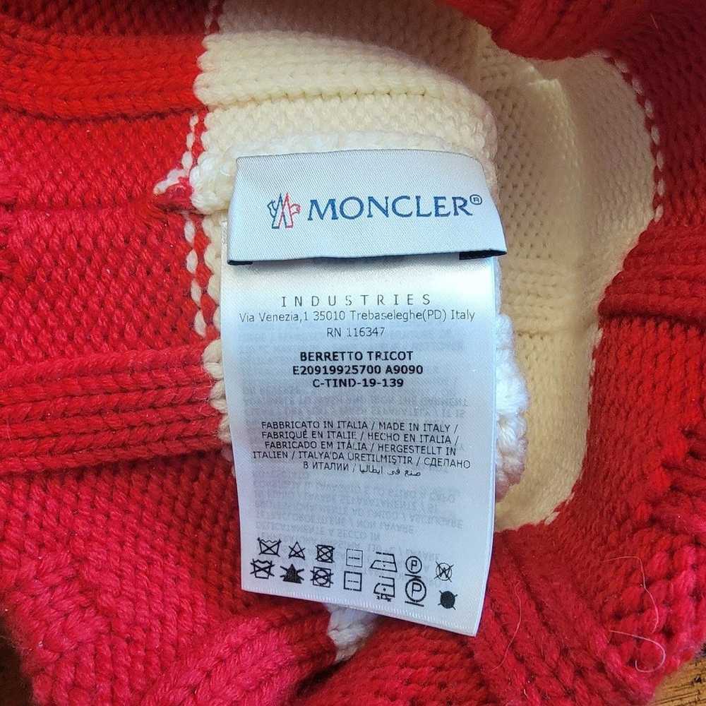 Men's Moncler woven winter hat - image 2
