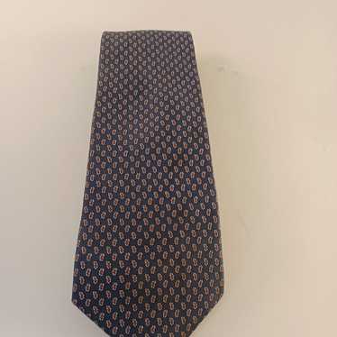 Unbranded vintage silk tie handmade in Billings M… - image 1