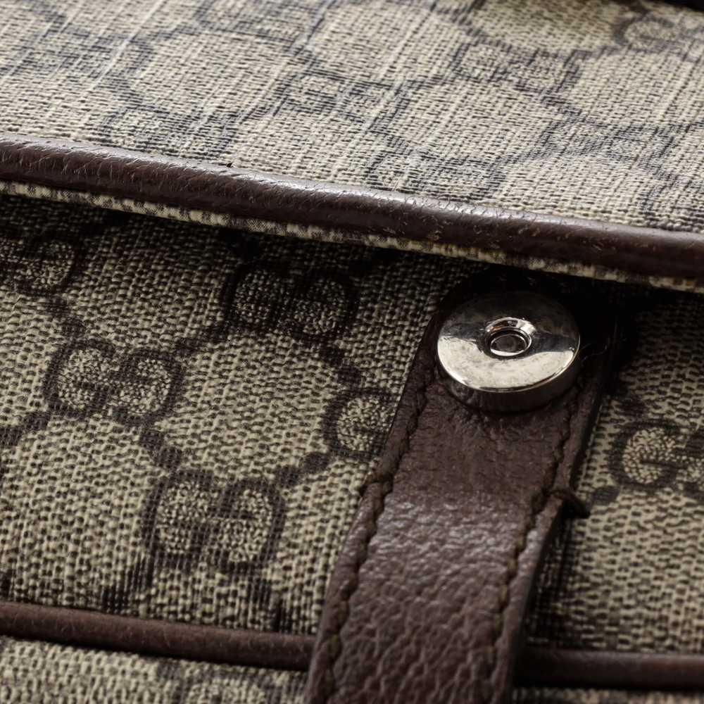 GUCCI Interlocking G Patch Messenger Bag GG Coate… - image 8