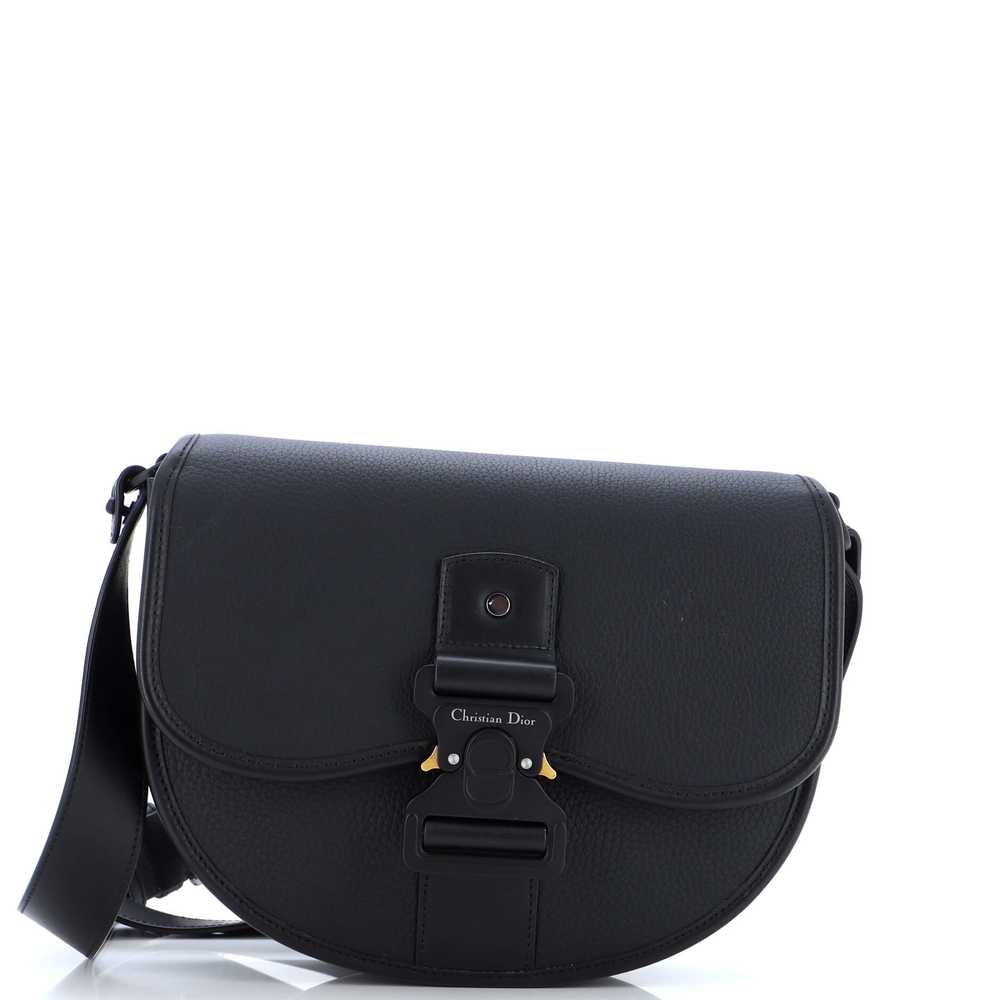 Christian Dior Gallop Flap Messenger Bag Leather … - image 1