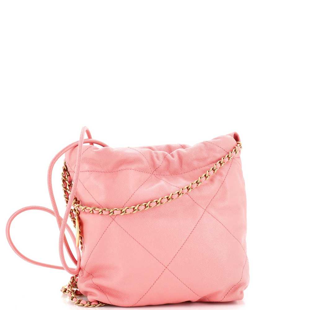 CHANEL 22 Chain Hobo Quilted Caviar Mini - image 4