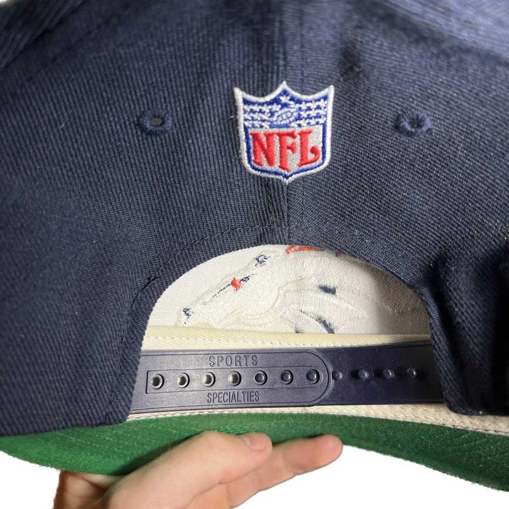 Vintage Denver Broncos Plain Logo Hat - image 3