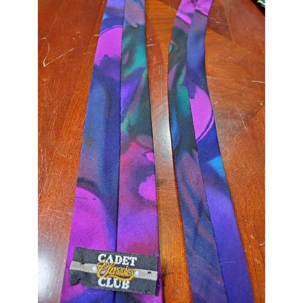 Cadet Classics Club Vintage Skinny Purple Mens Ne… - image 10