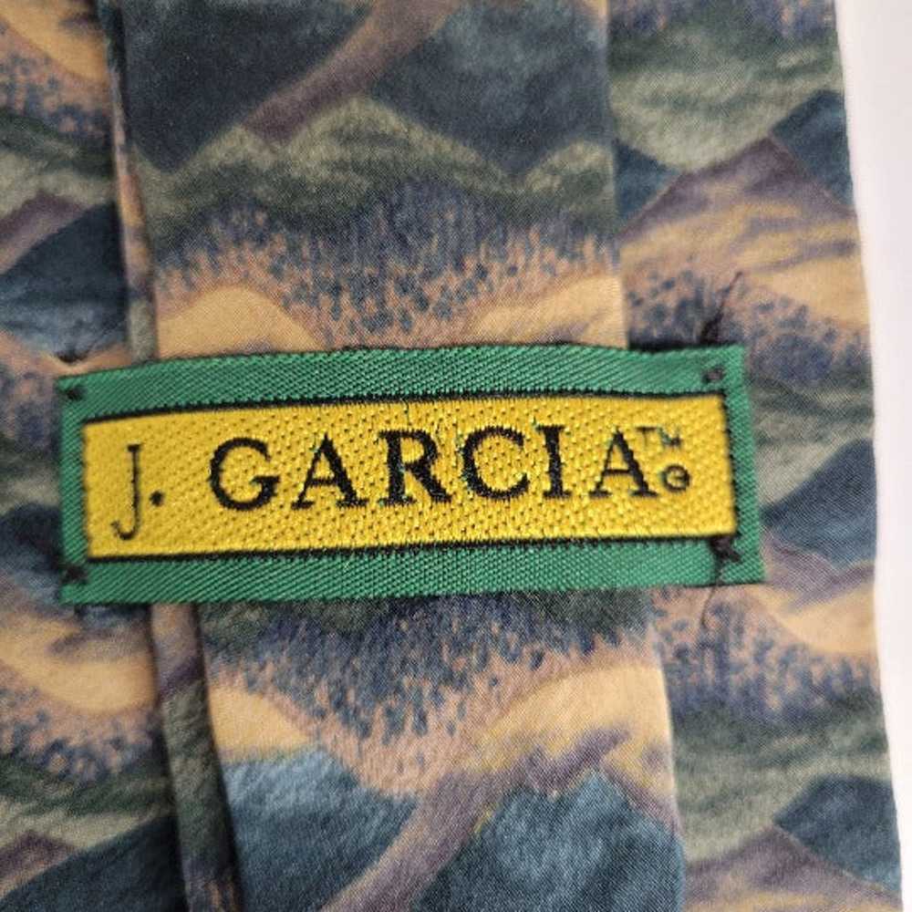 Jerry Garcia 100% Silk Vintage Tie - image 3